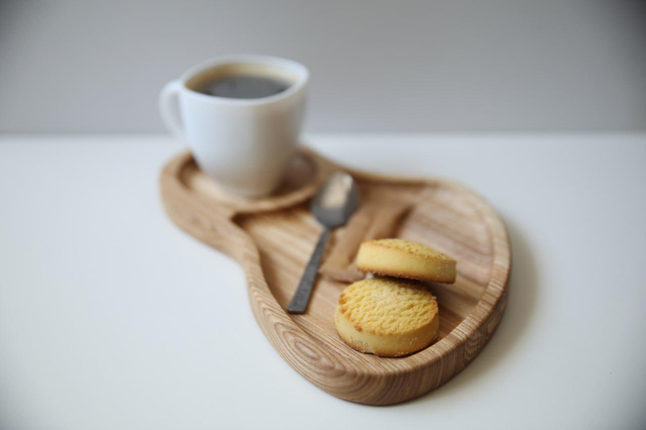 Подставка под чашку К кофе двухсекционная Ясень (WDB-39.1) - фото 5