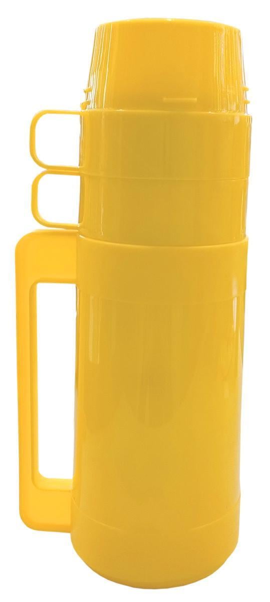 Термос Stenson MT-4579-5 500 мл 2 чашки Желтый (Ts000017)