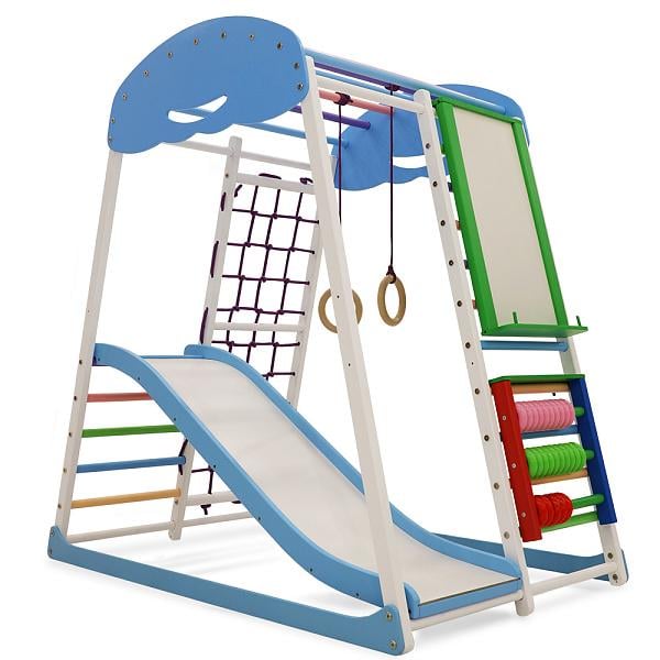 Дитячий спортивний комплекс для дому SportBaby SportBaby SportWood Sky Plus 7 (ASportBaby18)