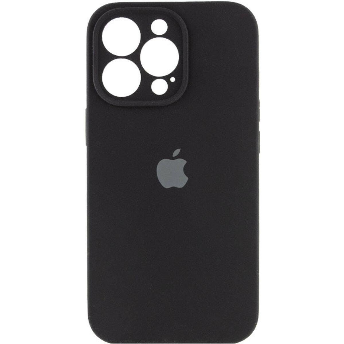 Чохол для смартфона Silicone Full Case AA Camera Protect for Apple iPhone 14 Pro Black