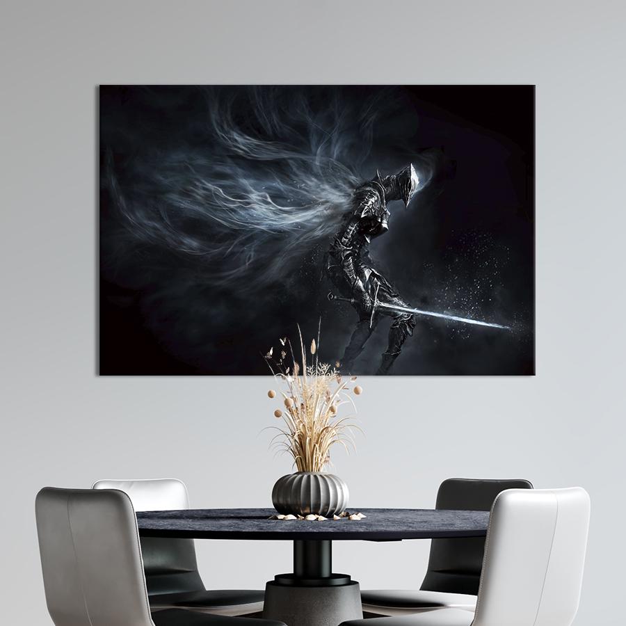Картина на холсте Dark Souls 122x81 см (1415-1)