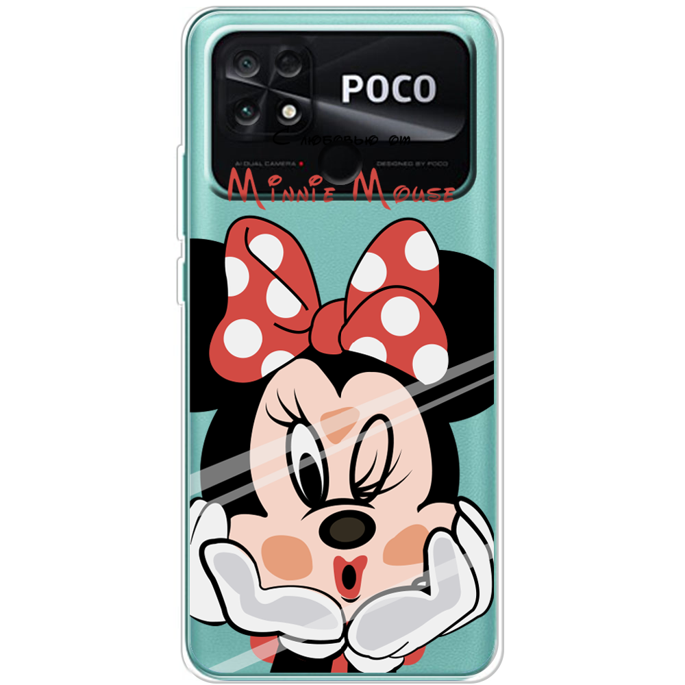 Чехол BoxFace Poco С40 Lady M Прозрачный силикон (44597-cc59-44597)