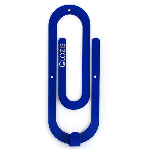 Крючок настенный Glozis Clip Blue H-013 26х10 см