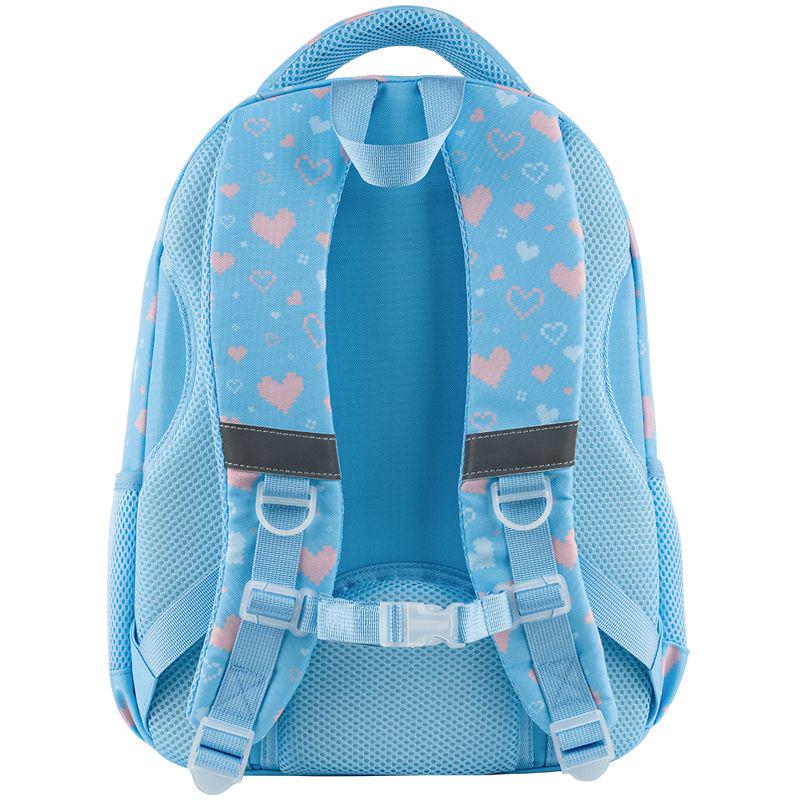 Рюкзак GoPack Education Cute Paw 39x29,5x12 см 17 л Блакитний (GO24-175M-5) - фото 2