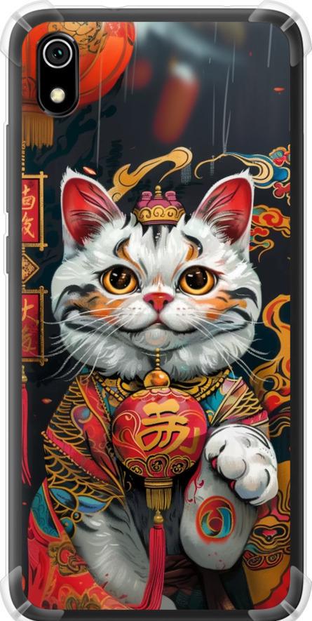 Чехол на Xiaomi Redmi 7A China Cat v2 (6135sp-1716-42517)