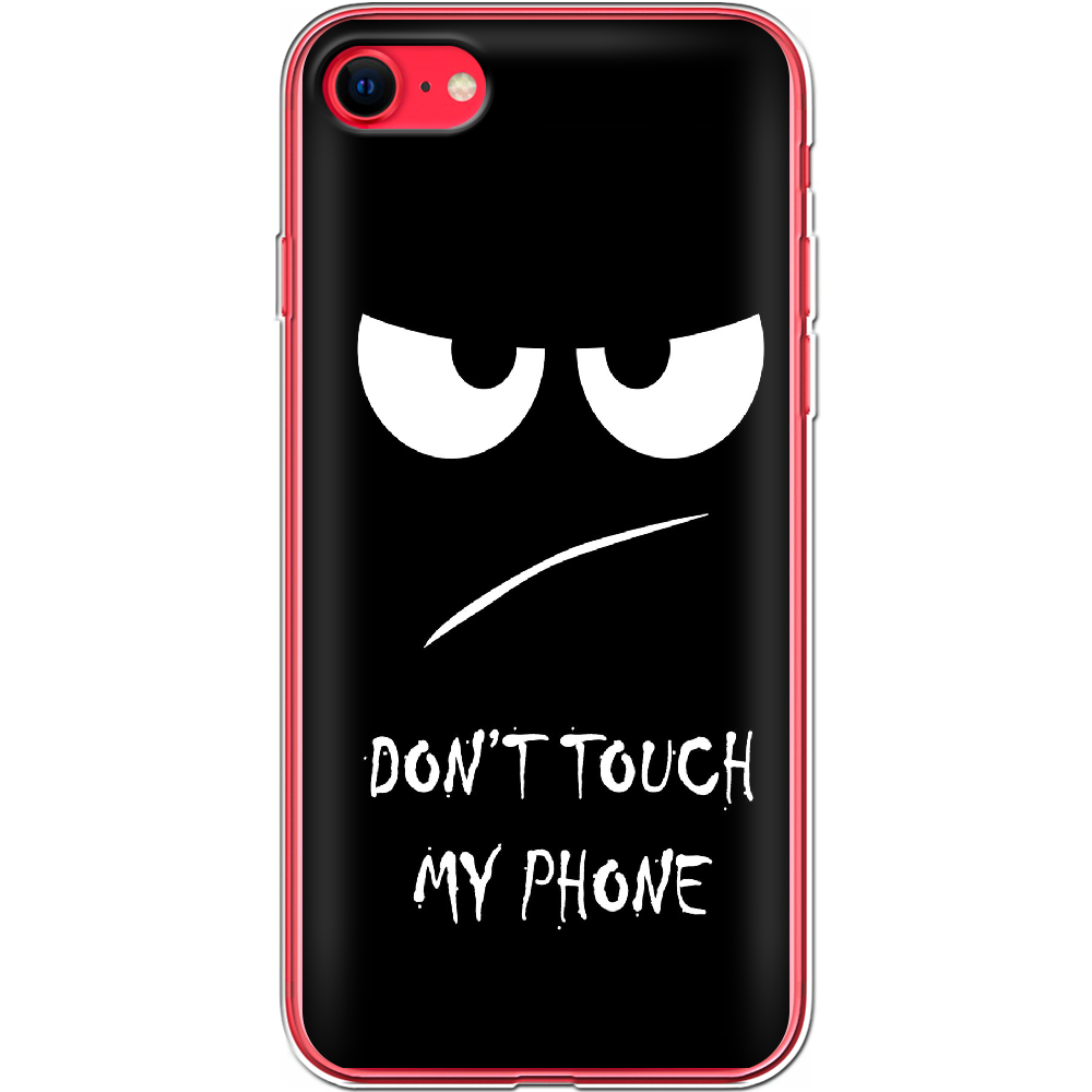 Чохол BoxFace Apple iPhone 7/8 SE 2020 Don't Touch my Phone Прозорий силікон (26205-up535-26205)