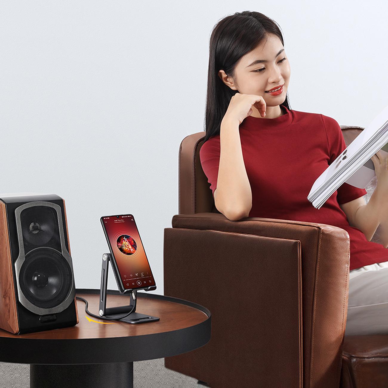 Кабель UGREEN 3.5 мм minijack-2RCA стерео тюльпани Hi-Fi звук RCA AUX Y 5 м Чорний (10591) - фото 6