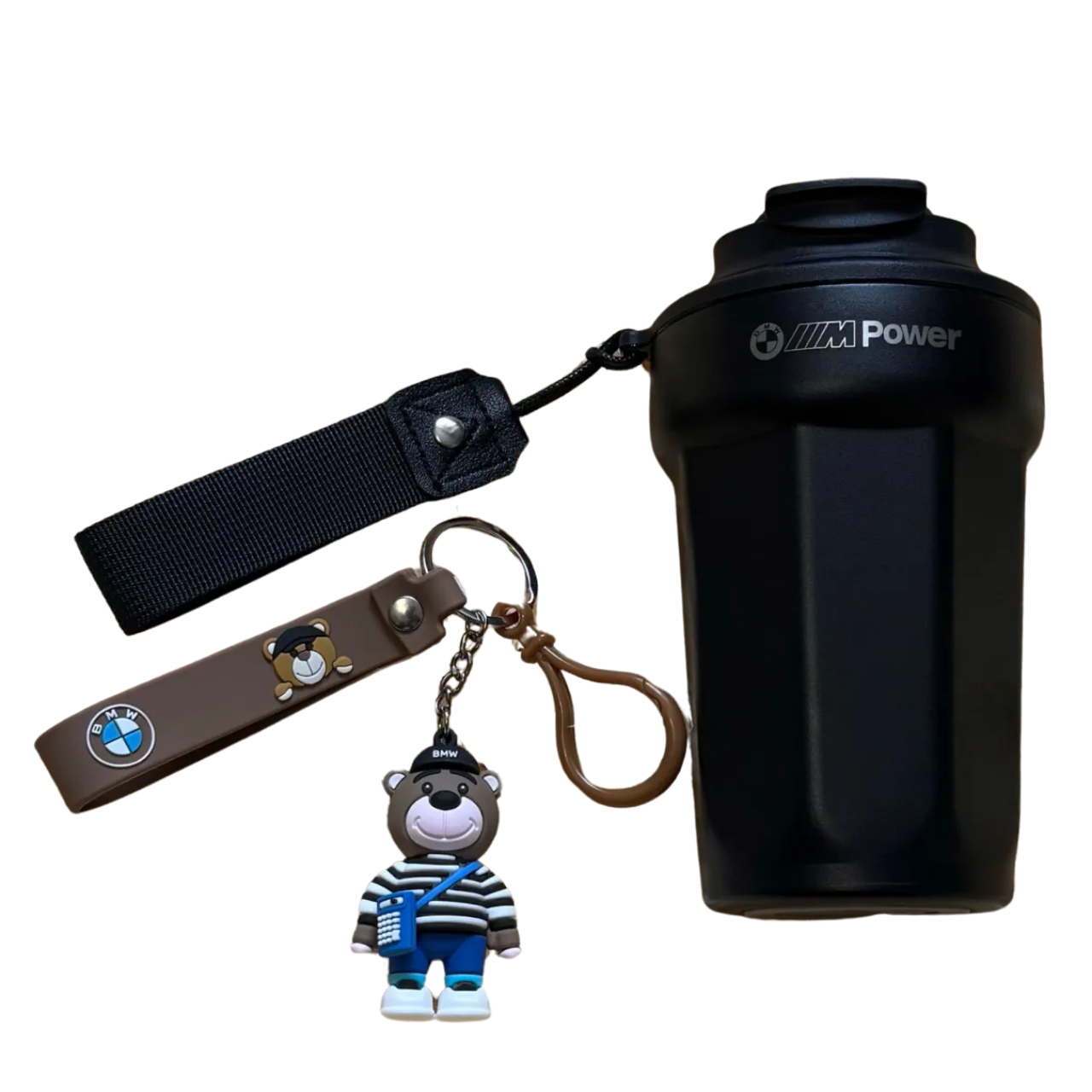 Подарунковий набір BMW M Power Чашка та брелок ведмедик 450 мл (36451653) Подарунковий набір BMW M Power Чашка та брелок ведмедик 450 мл (36451653)