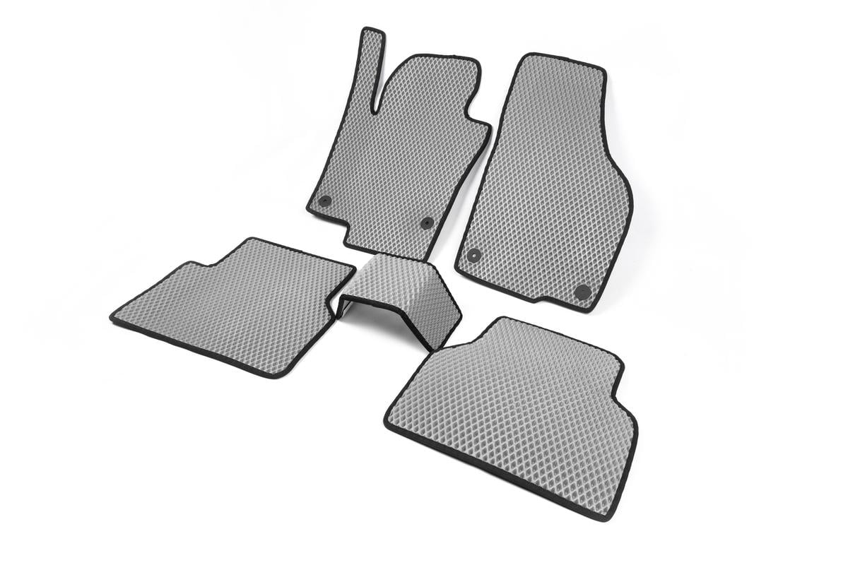 Килимки EVA Digital Designs для Volkswagen Tiguan 2007-2016 рр. етилвінілацетат Сірий
