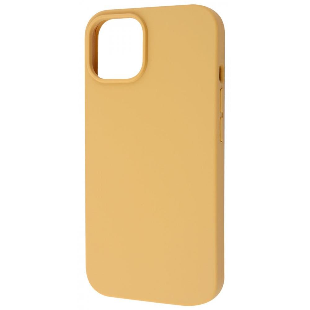 Чехол-накладка для телефона WAVE Full Silicone Cover iPhone 14 Plus/15 Plus Golden