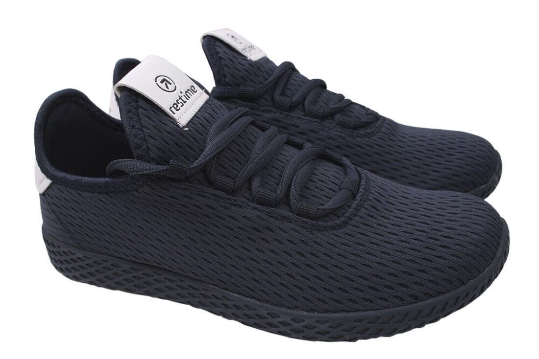 Кроссовки мужские ResTime текстиль Синий (130-20/22LK 39) - фото 1 Кроссовки мужские ResTime текстиль Синий (130-20/22LK 39) - фото 1