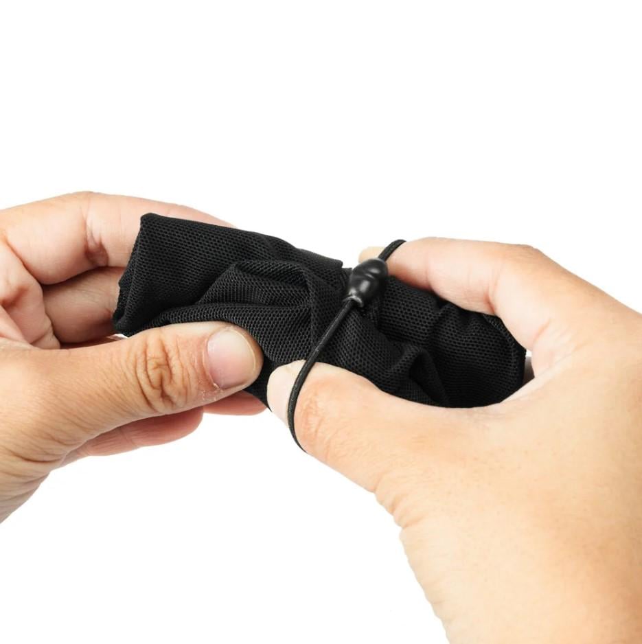 Органайзер Peak Design Ultralight Mesh Packing Cube X-Small Black (BUMP-BK-XS-1) - фото 8