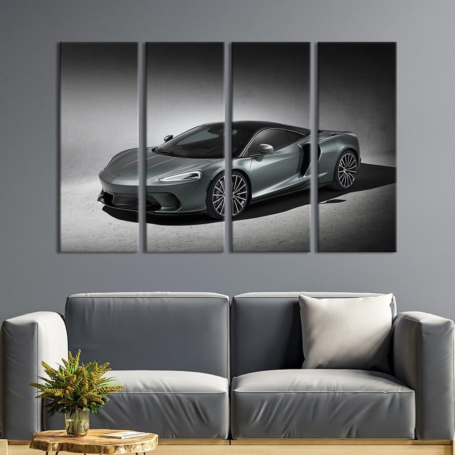 Картина на холсте Автомобиль премиум-класса McLaren GT 209x133 см (1252-41)