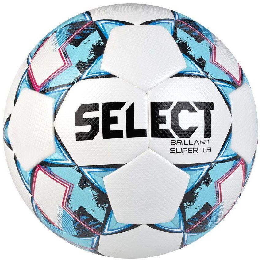 Мяч футбольный Select Brillant Super TB FIFA Уни р. 5 Бело-синий