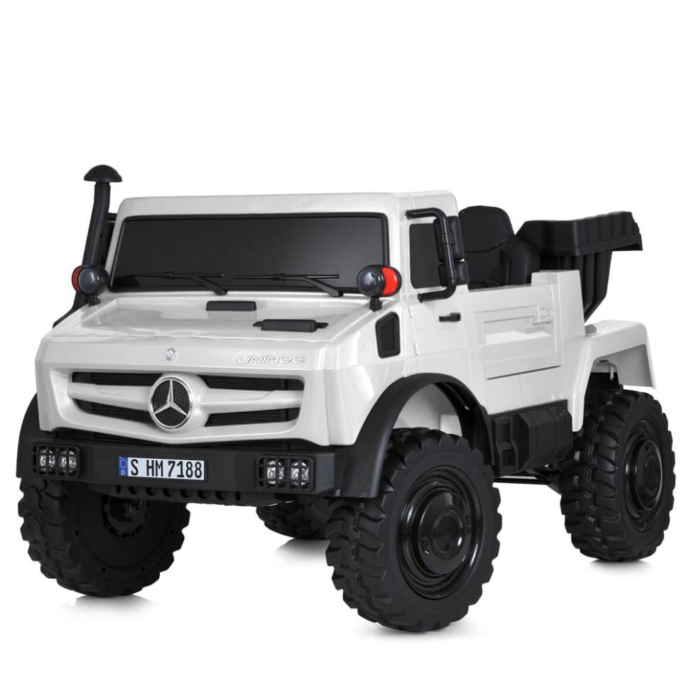 Детский электромобиль Джип Bambi с пультом до 50 кг Белый (DE-169-E-135)