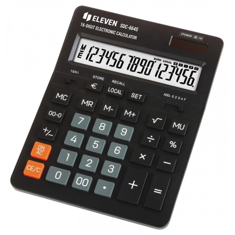 Калькулятор бухгалтерский Eleven SDC-664S