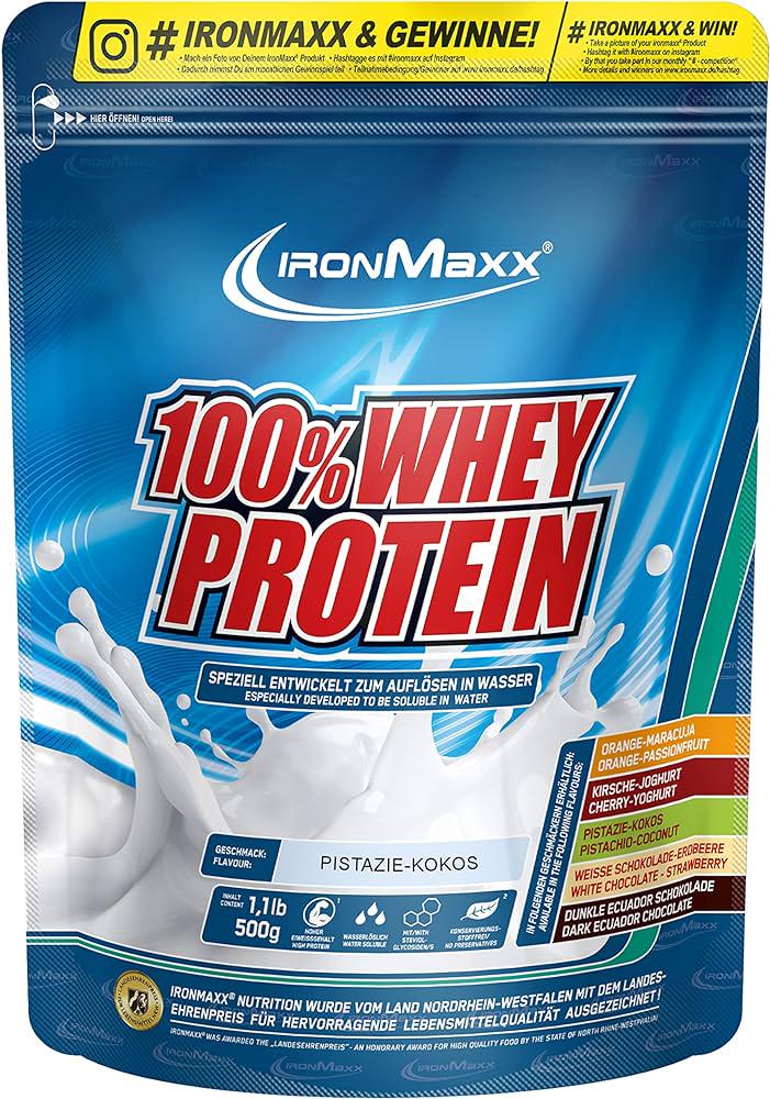 Протеїн Ironmaxx Whey Protein Pistachio Coconut 500 г