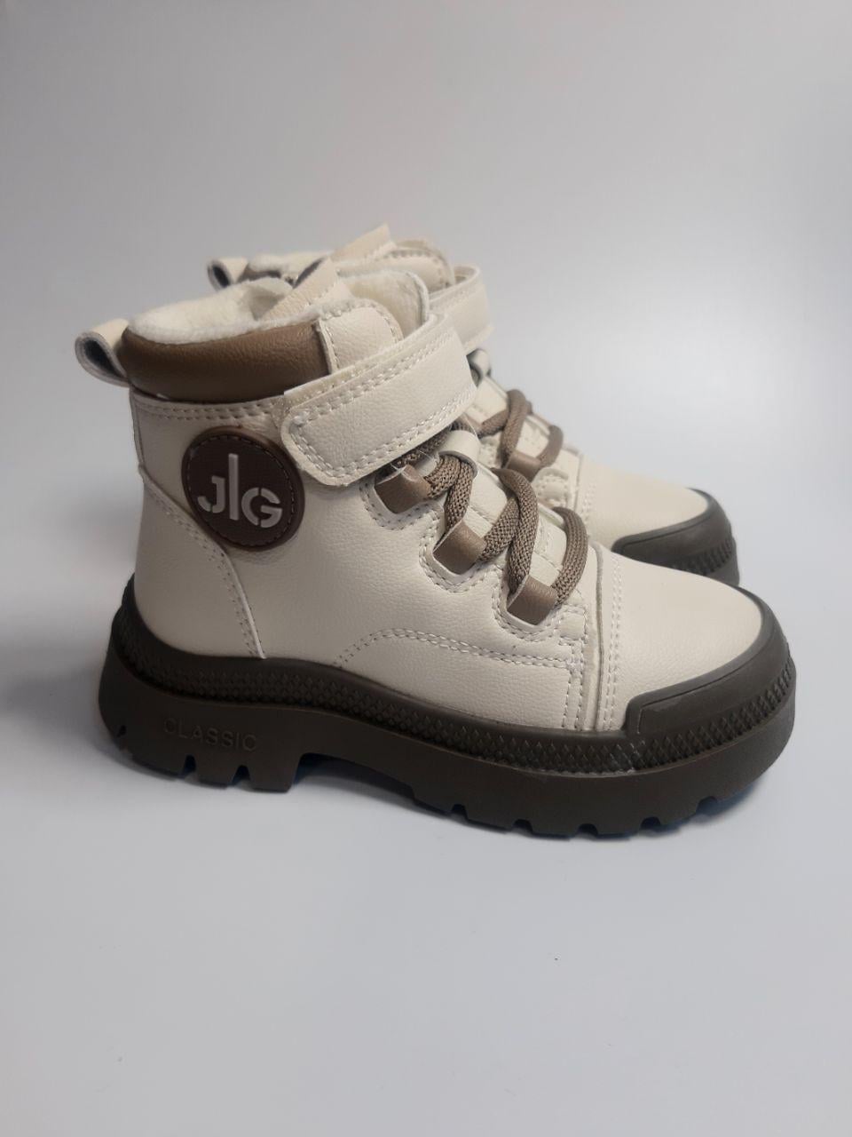 Черевики Jong Golf для дівчинки р. 27 17 см Бежевий (31093-6 beige)