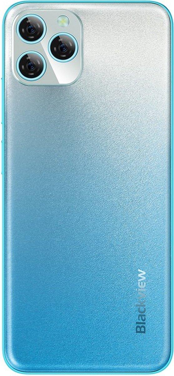 Смартфон Blackview A95 8/128Gb Summer Ocean Blue - фото 7