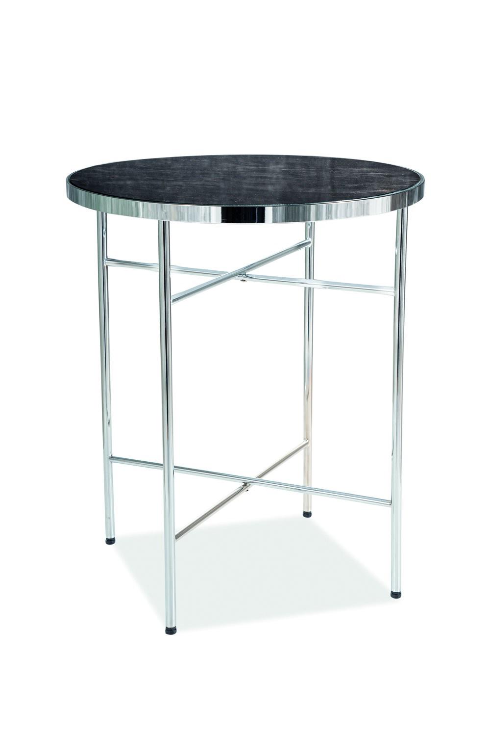 Журнальный стол Signal Ibiza C Мармур/Хром