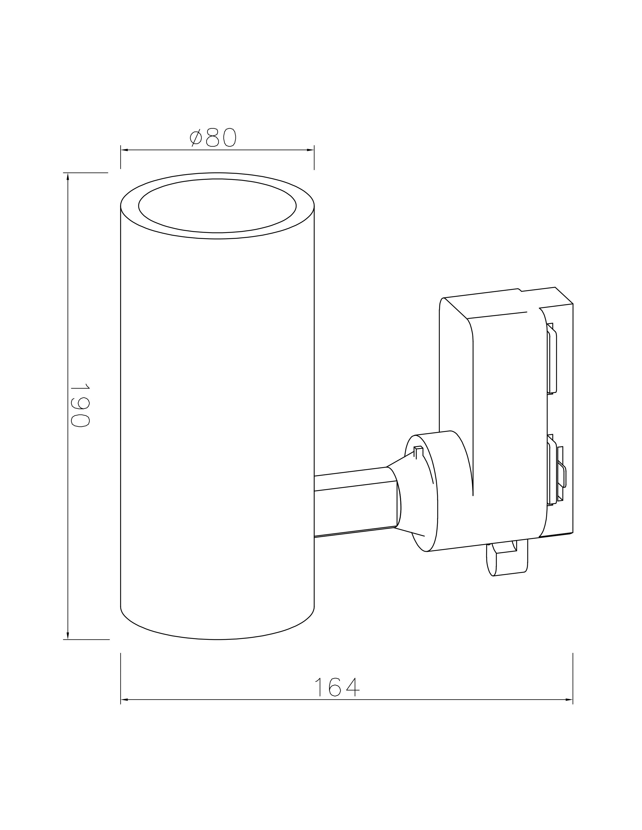 Світильник трековий Luminaria LTR80 30 W 4200K IP20 220 V 80x190x164 Black (12714838) - фото 6