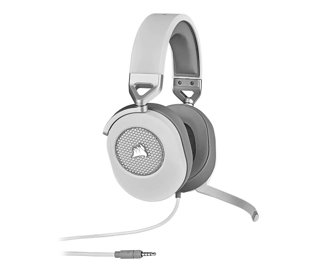 Навушники з мікрофоном Corsair HS65 Surround White (CA-9011271)