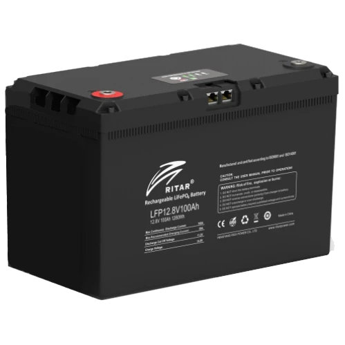Батарея акумуляторна Ritar LFP12.8V100AH G3 з системою підігріву та Bluetooth (2999649671)