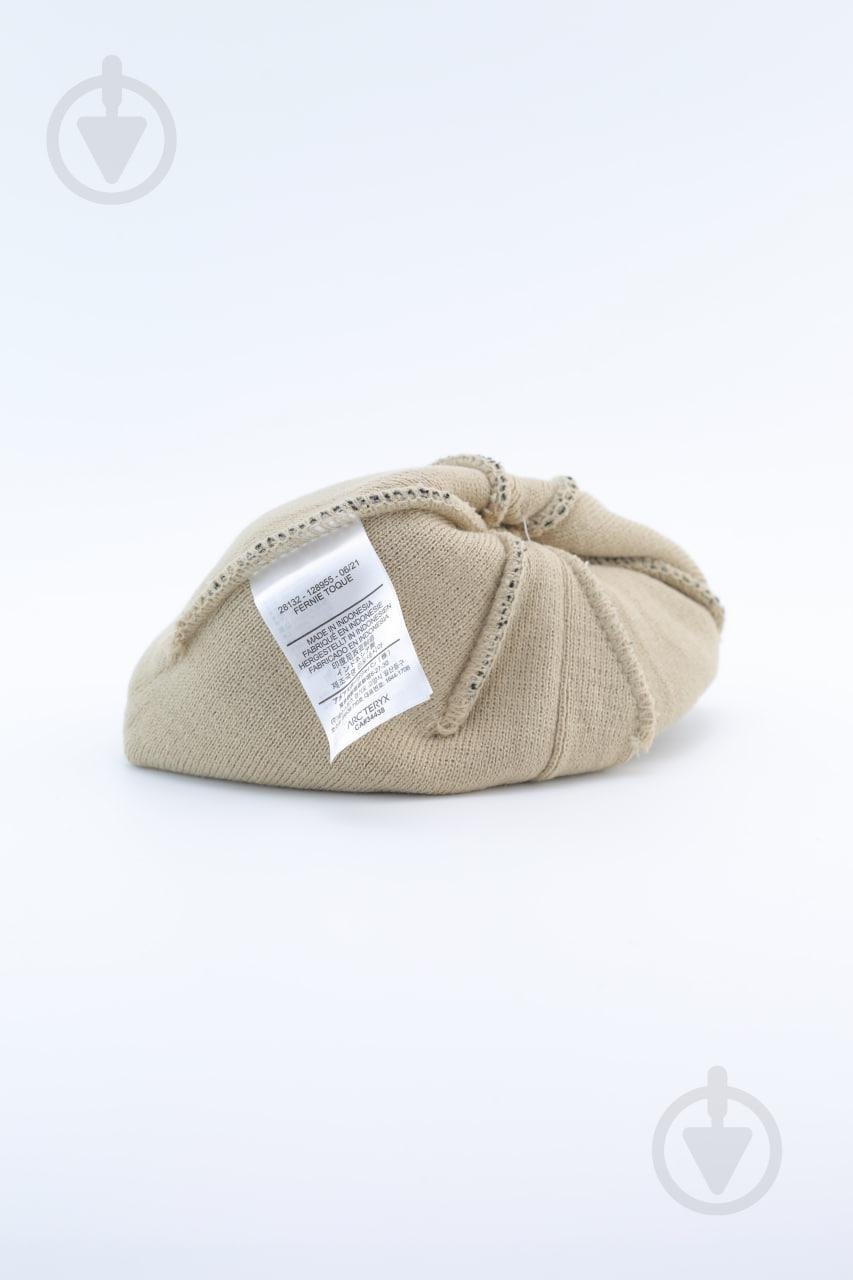 Шапка Arcteryx унісекс Бежевий з чорним (IF-00000310) - фото 3