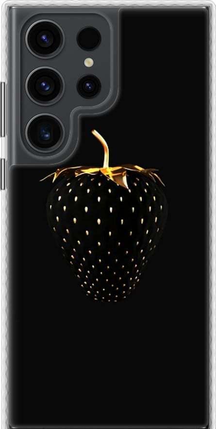 Чехол на Samsung Galaxy S23 Ultra Черная клубника (3585pc-2906-42517)