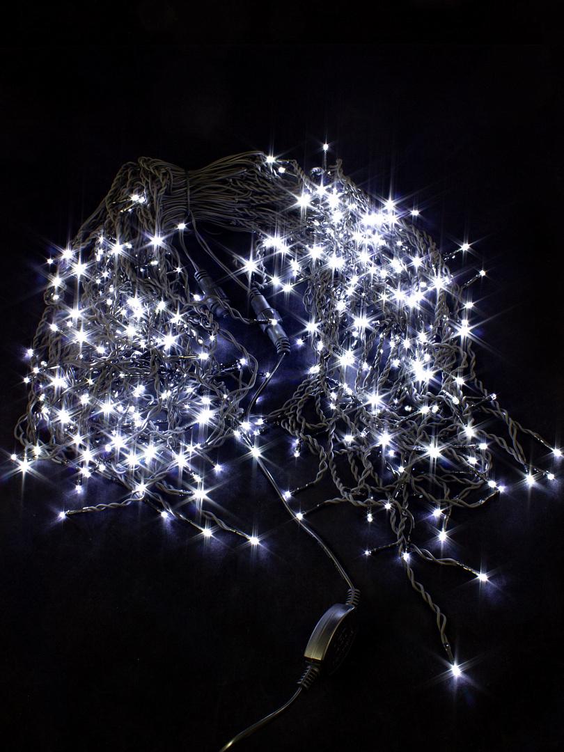 Гірлянда вулична Бахрома 850 LED 25х0,6х0,4х0,3 м Чорний (W.02.6B.850.F+) - фото 3