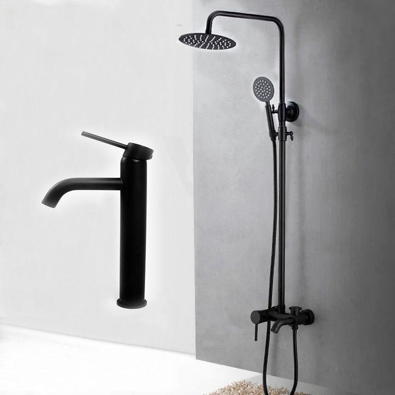 Набор смесителей Art design Черный (800400-3 + 3457)