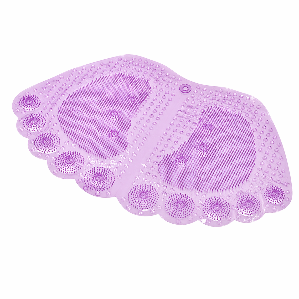 Коврик для ванной противоскользящий Stenson R88775 Element 35x60 см Lilac (34187948)