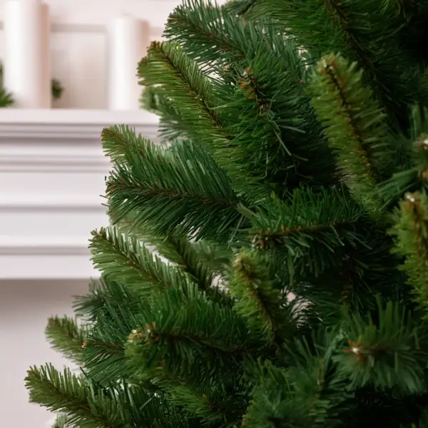 Искусственная елка Рождественская 1,5м с пластиковой подставкой Зеленый (YA678619) - фото 3 Искусственная елка Рождественская 1,5м с пластиковой подставкой Зеленый (YA678619) - фото 3