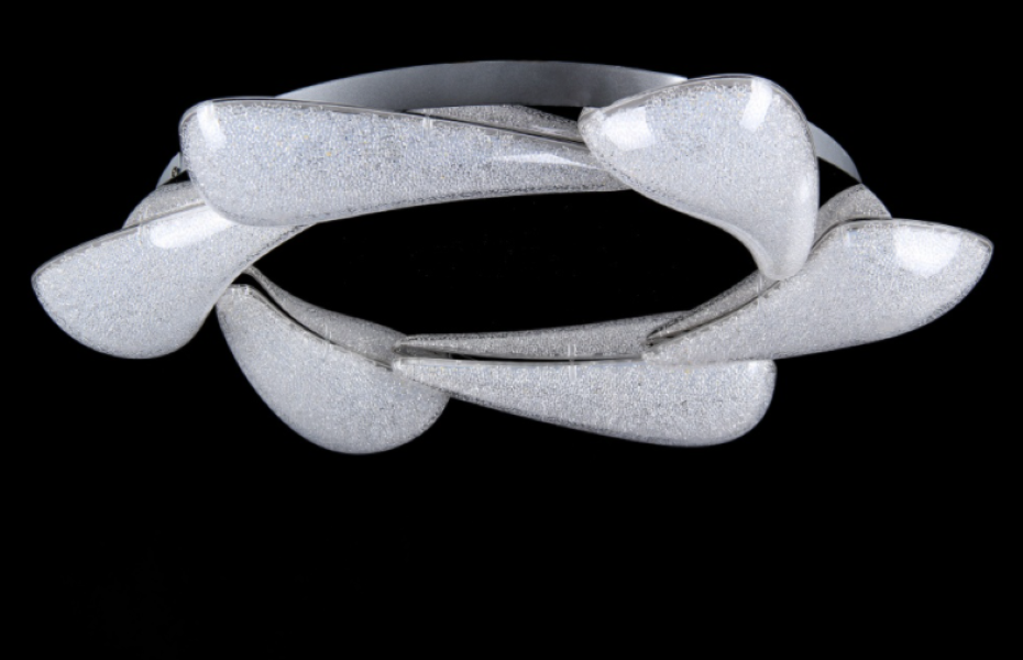 Светодиодная люстра L9663/6R LED Белый/Хром (AN000214)