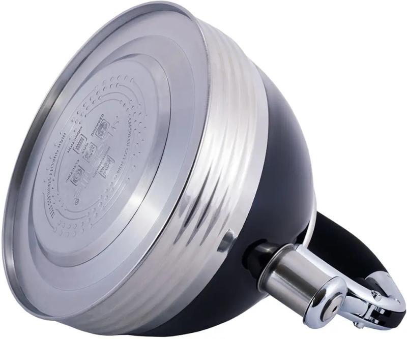 Чайник індукційний Kamille зі свистком 2,7 л Blue - фото 4 Чайник індукційний Kamille зі свистком 2,7 л Blue - фото 4