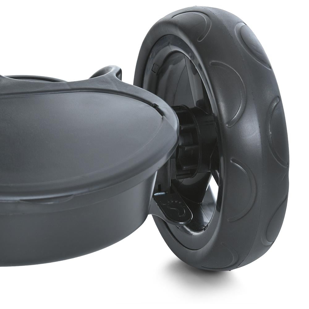 Велосипед триколісний Turbo Trike MT 1001-1 з батьківською ручкою і поворотним сидінням Чорний - фото 10