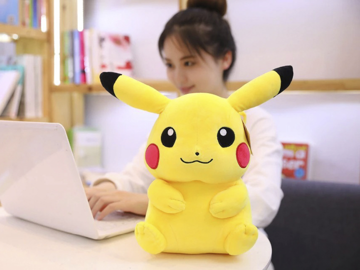 Іграшка Пікачу з аніме Pokemon плюшева 350 г 20 см (MK001078) - фото 5 Іграшка Пікачу з аніме Pokemon плюшева 350 г 20 см (MK001078) - фото 5