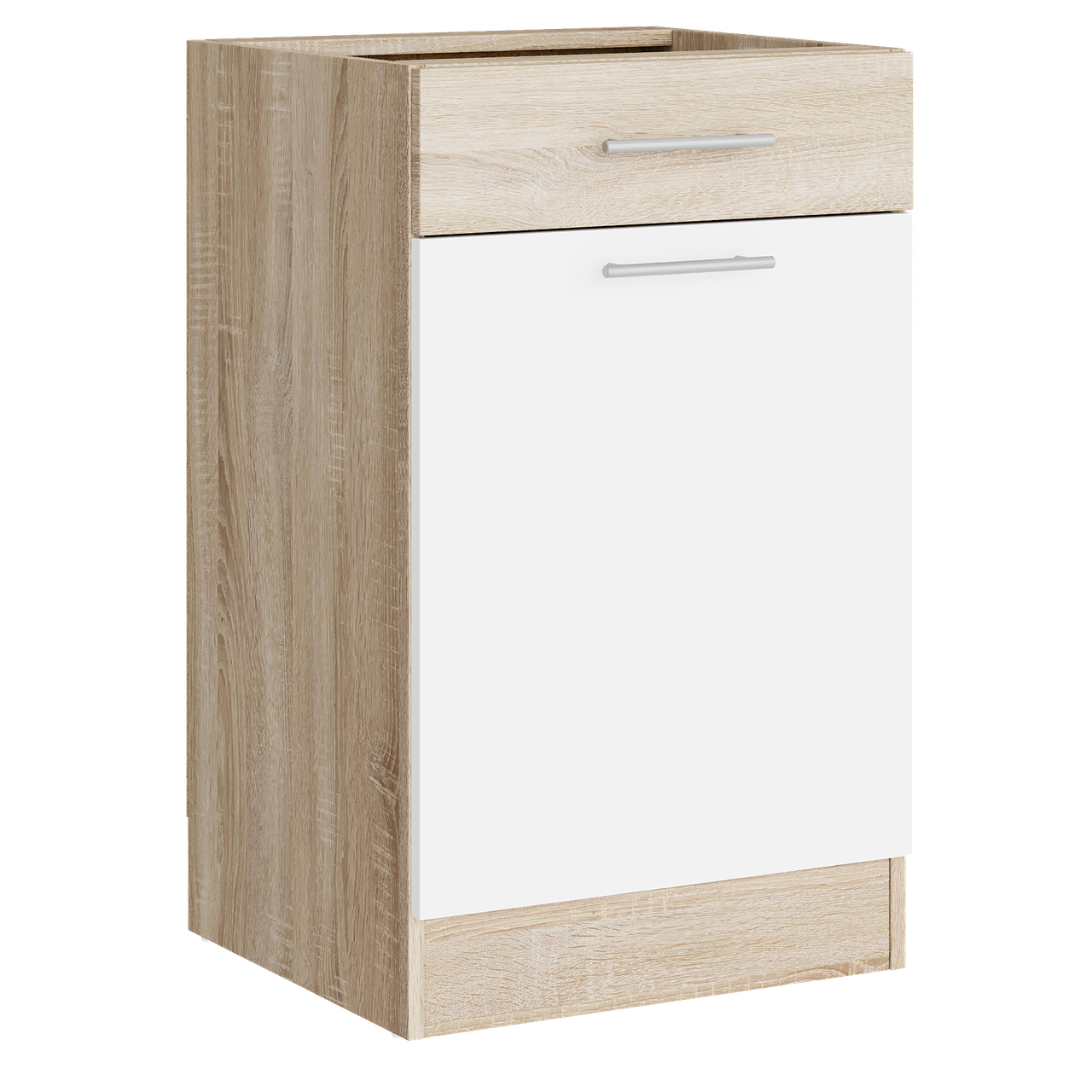 Модуль кухонный Еверест Эко New 50 Низ Ящик 500х456х820 мм Сонома/Белый/Сонома (eko-557)