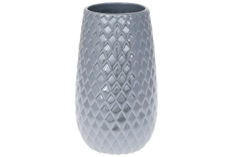Ваза керамическая BonaDi 733359 20 см Перламутр серо-голубой (100251)