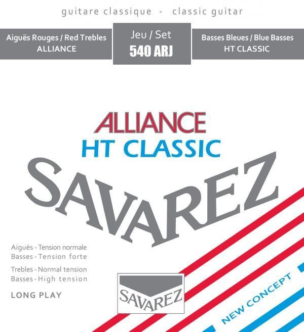 Струни для класичної гітари Savarez Alliance HT Classic 540ARJ Mixed Tension (112589)