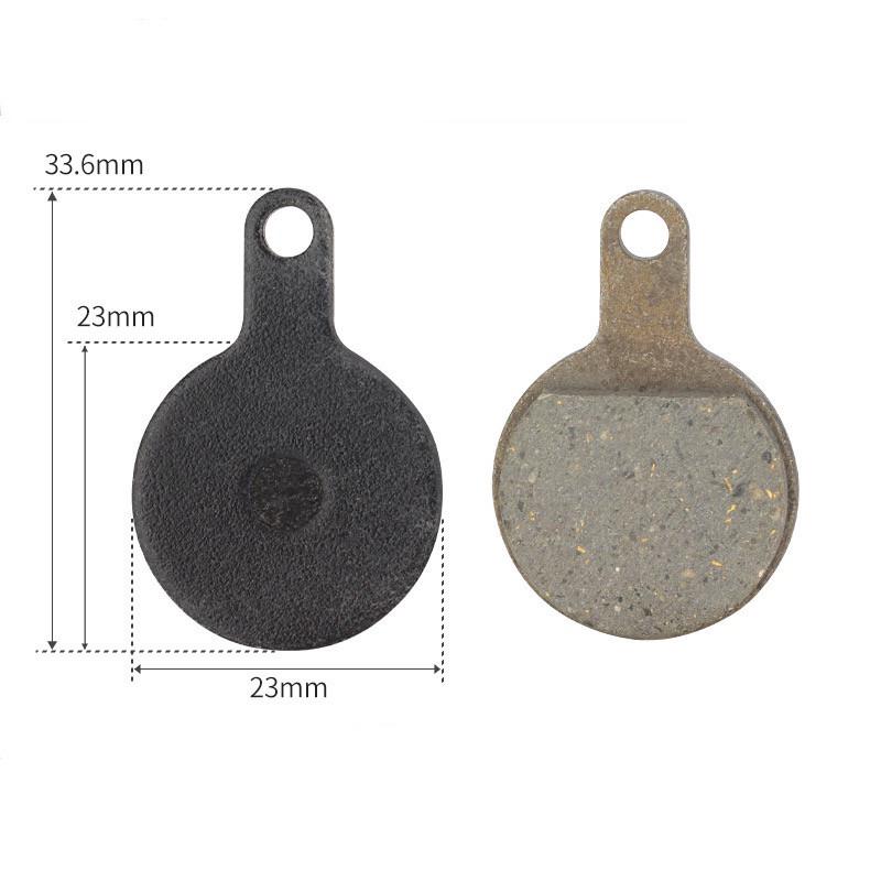 Колодки тормозные велосипедные дисковые TEKTRO NOVELA IXO Lyra DS016 33,6х23 мм - фото 2 Колодки тормозные велосипедные дисковые TEKTRO NOVELA IXO Lyra DS016 33,6х23 мм - фото 2