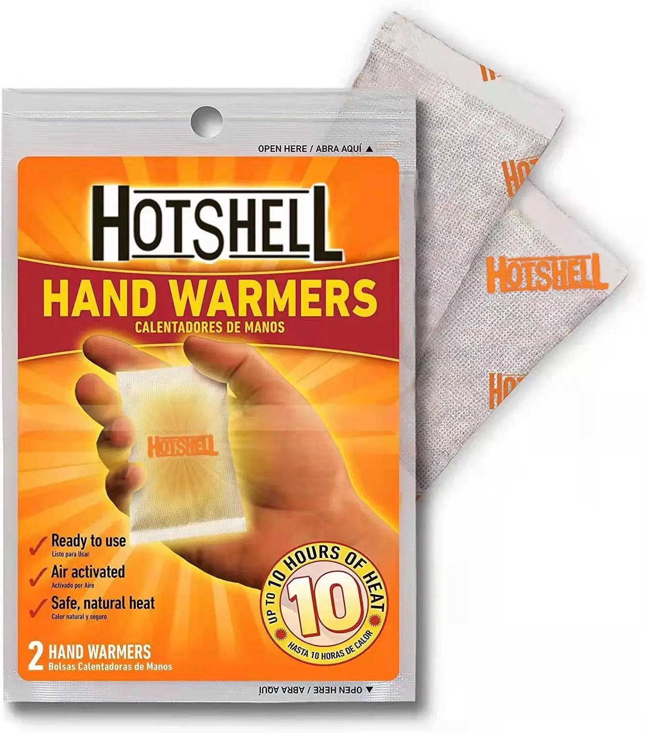 Химическая грелка для рук Hotshell Hand Warmer 2 шт. (13168560)