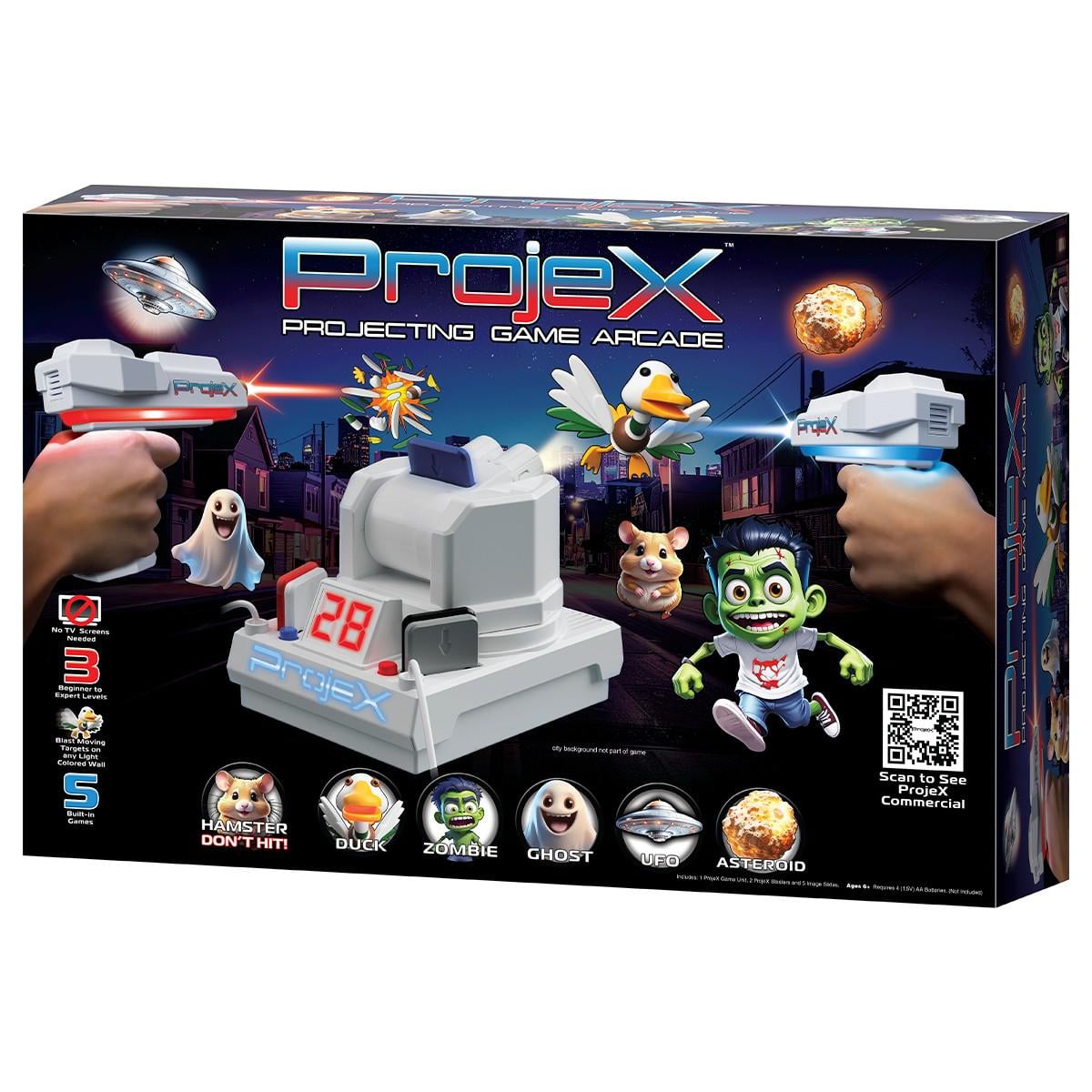Игровой набор для лазерных боев с проектором ProjeX Animated Laser X 52613 Мульти