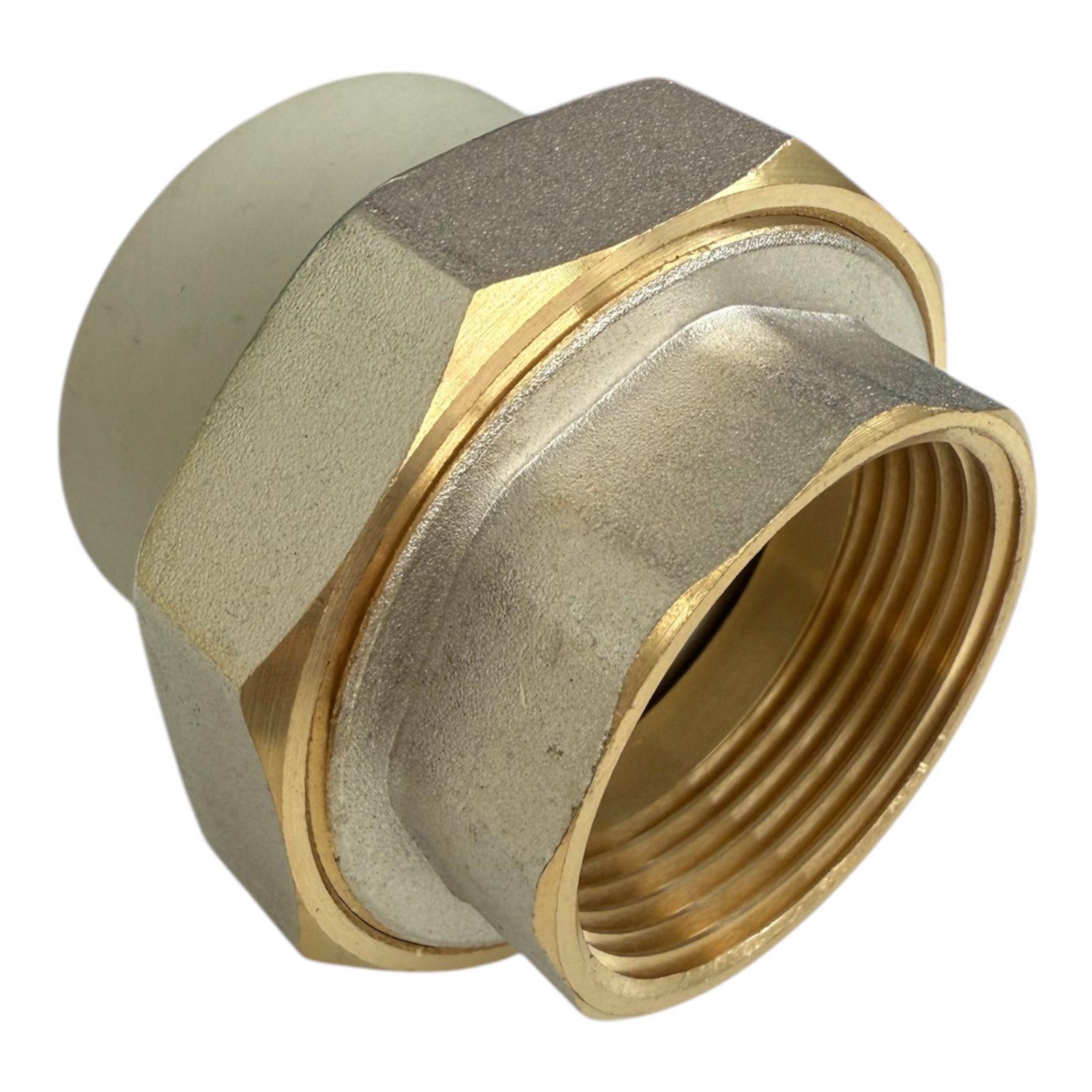 Фитинг американка PPR 40х1 1/4" внутренняя (00-00005322) Фитинг американка PPR 40х1 1/4" внутренняя (00-00005322)