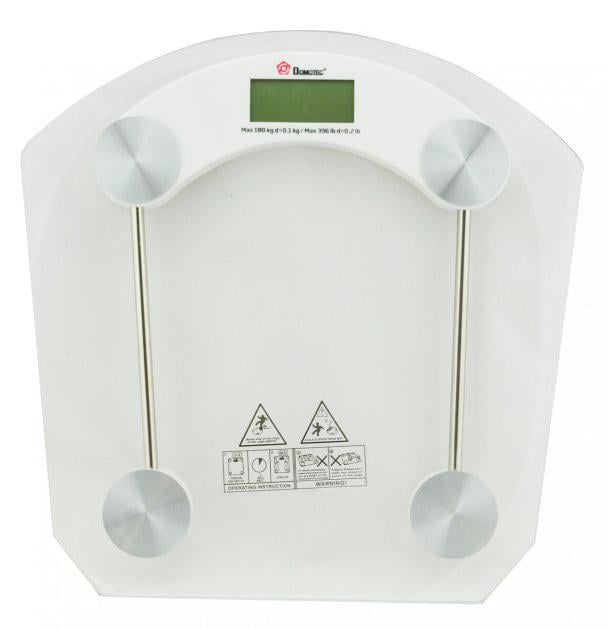 Весы напольные Domotec MS MS 2003b до 180 кг квадратные с датчиком температуры воздуха Весы напольные Domotec MS MS 2003b до 180 кг квадратные с датчиком температуры воздуха