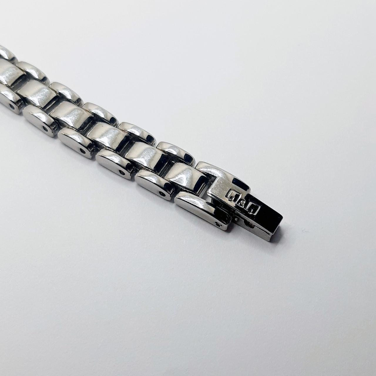 Наручные часы Q&Q женские кварцевые металлический ремешок (F149-214) - фото 4 Наручные часы Q&Q женские кварцевые металлический ремешок (F149-214) - фото 4