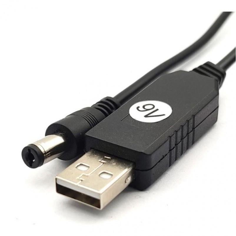 Кабель питания для роутера 5V/9V USB DC 5,5x2,1 (000007476) Кабель питания для роутера 5V/9V USB DC 5,5x2,1 (000007476)