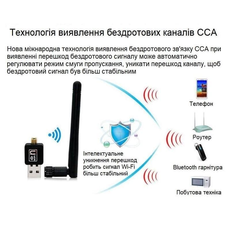 Адаптер бездротовий WiFi 802.11N USB 2.0 (H585) - фото 2 Адаптер бездротовий WiFi 802.11N USB 2.0 (H585) - фото 2