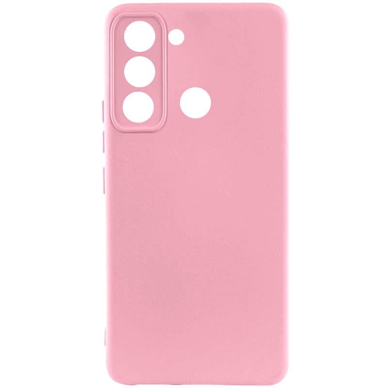 Протиударний чохол Silicone Cover Lakshmi Full Camera (AAA) для TECNO Pop 5 LTE Рожевий / Light pink