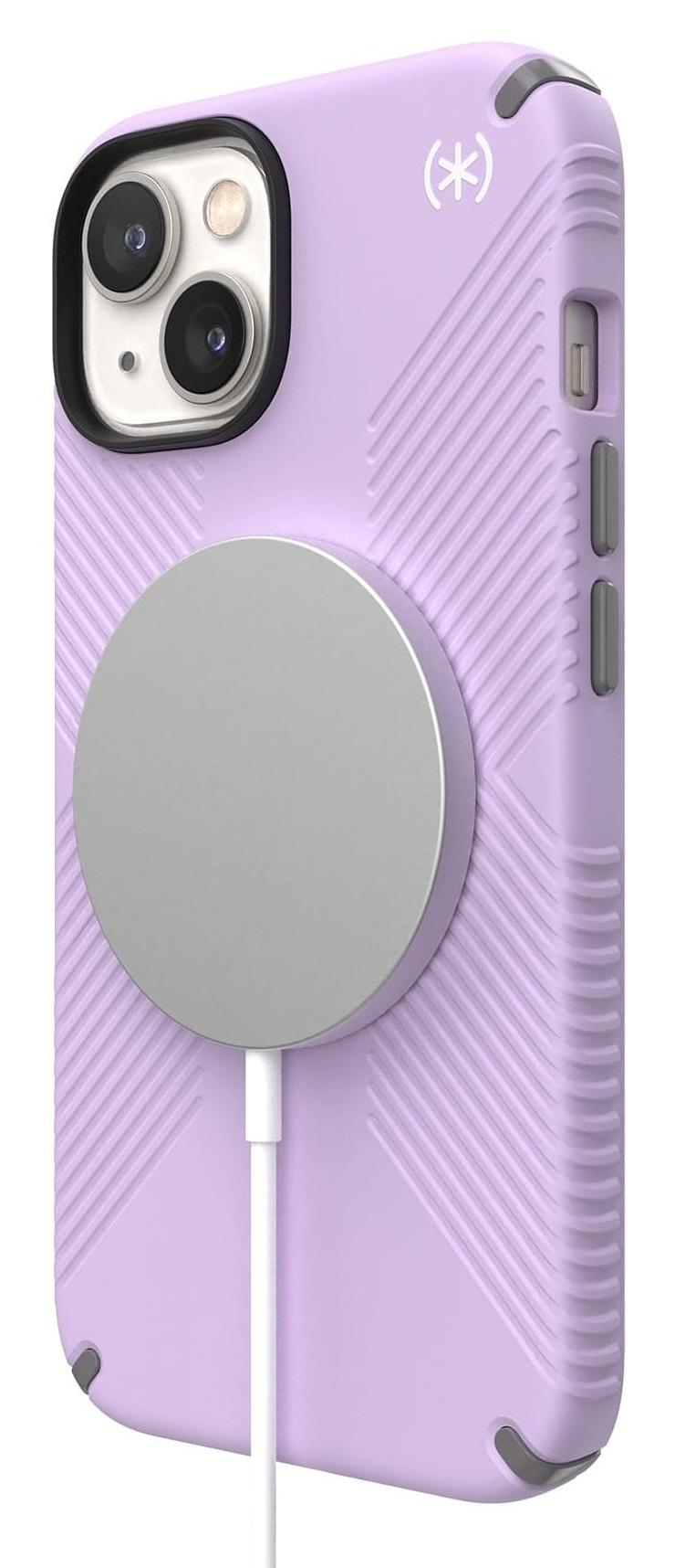 Чохол протиударний Speck Presidio2 Grip Magsafe 150117-9979 для Iphone 14 Plus/15 Plus (6.7") Purple